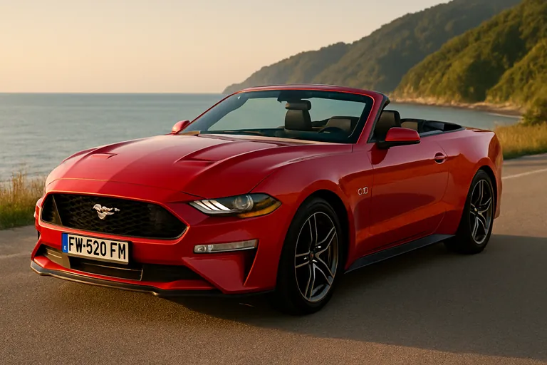 Ford Mustang Convertible 2020 — Car rental in Batumi