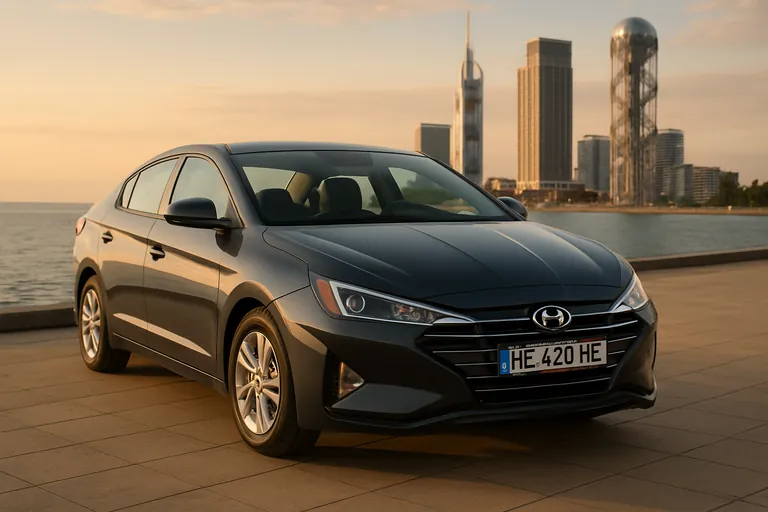 Hyundai Elantra 2020 — Car rental in Batumi