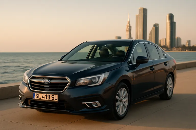Subaru Legacy 2019 — Car rental in Batumi