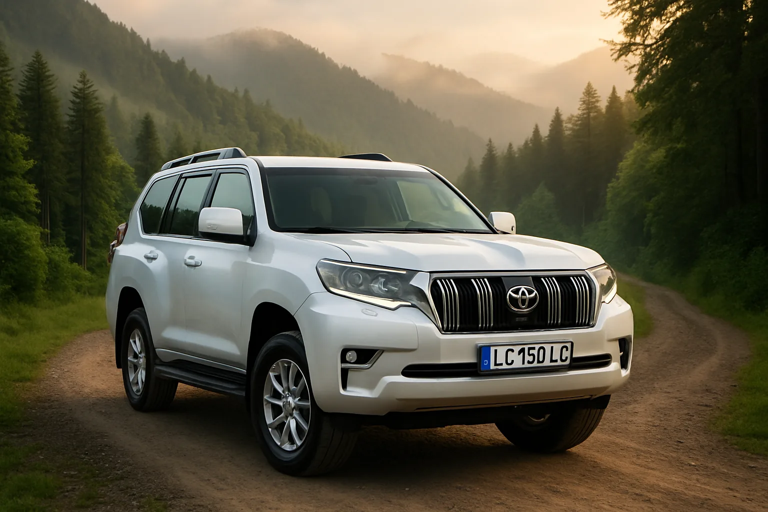 Toyota Land Cruiser Prado 2020 — Car rental in Batumi